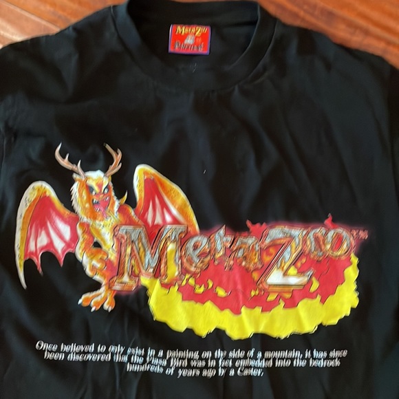 Meta Zoo Magma Blast T Shirt Sz Medium - Picture 3 of 10
